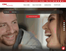 Tablet Screenshot of cbhhomes.com